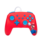 Control Nintendo Switch Power-A Woo-hoo! Mario Cableado 1