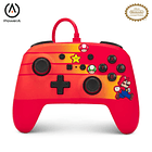 Control Nintendo Switch Power-A Speedster Mario Cableado 1