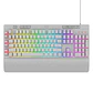 Teclado Gamer Redragon SHIVA Membrana RGB SP White  - Miniatura 1