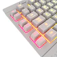 Teclado Gamer Redragon SHIVA Membrana RGB SP White  - Miniatura 3