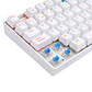 Teclado Gamer Redragon Kumara K552 SP Blue White  - Miniatura 5
