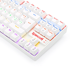 Teclado Gamer Redragon K552 Kumara rainbow white switch rojo sp  3