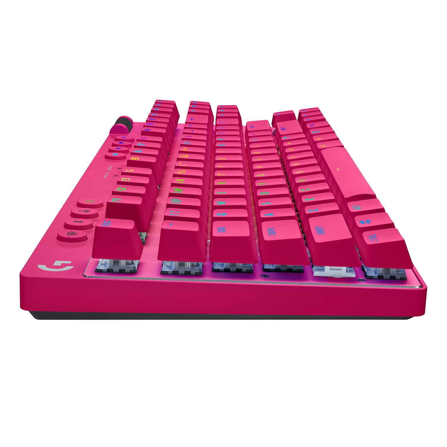 Teclado Gamer Logitech PRO X TKL Lightspeed Magenta  3