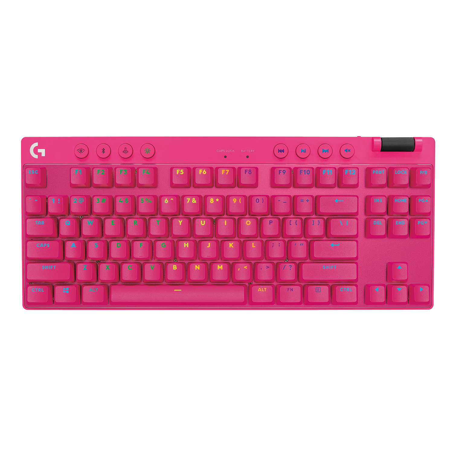 Teclado Gamer Logitech PRO X TKL Lightspeed Magenta  1