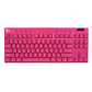 Teclado Gamer Logitech PRO X TKL Lightspeed Magenta  - Miniatura 1