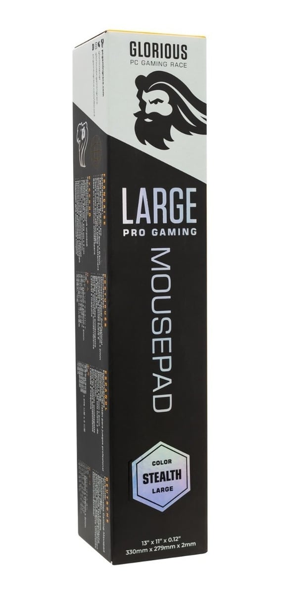 Mousepad Gamer Glorious Stealth L 11x13  3