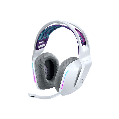 Audífono Gamer Logitech G733 Lightspeed Wireless Blanco