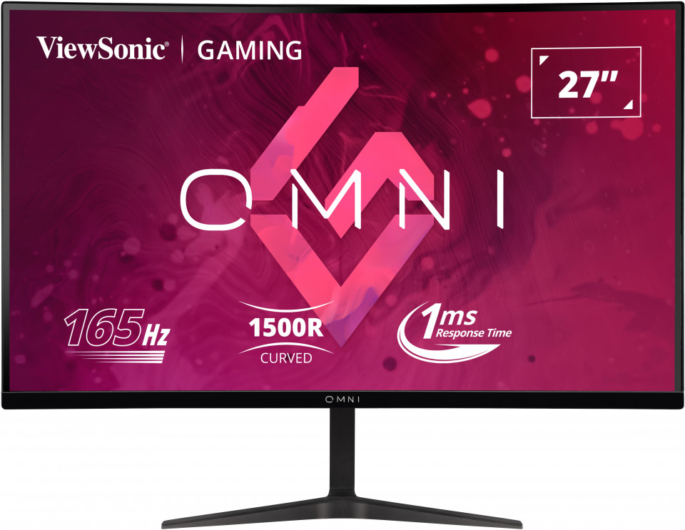 Monitor Gamer ViewSonic VX2718 2K Curvo QHD 1440p 1