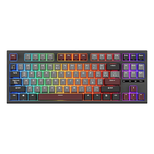 Teclado Gamer Royal Kludge R87 Negro 1