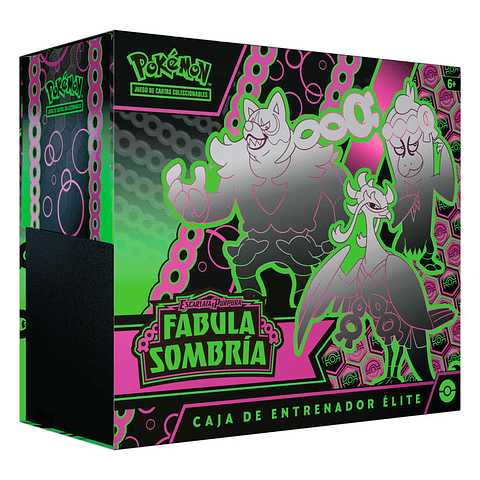 Cartas Pokémon Fabula Sombría Caja Entrenador Elite