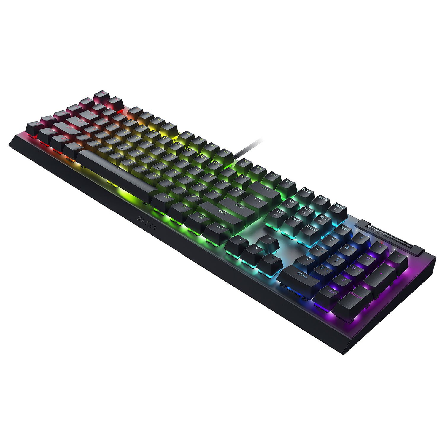 Teclado Blackwidow V4 X Yellow Switch Español 3