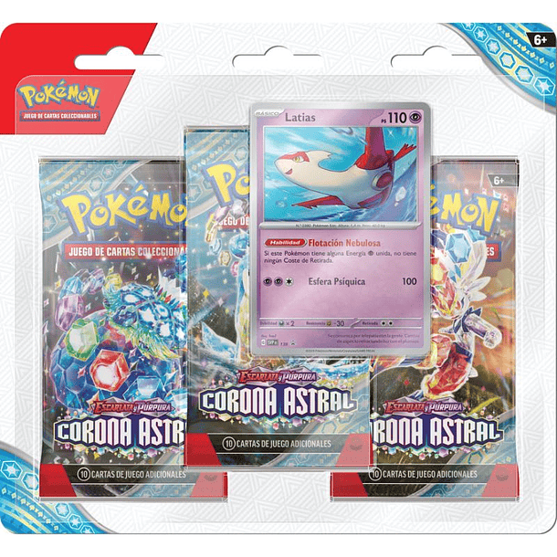 Cartas Pokémon Corona Astral Pack 3 Sobres  2