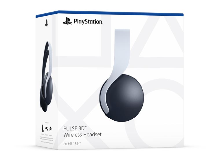Audífonos PlayStation 5 PULSE 3D White Wireless 3