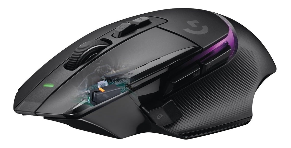  Mouse Gamer Logitech G502 X PLUS Wireless Black  4