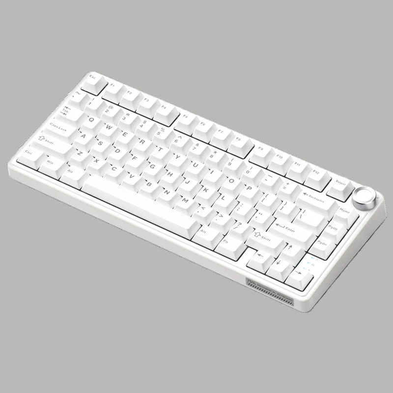 Teclado Gamer Royal Kludge R75 White Sw Brown 2