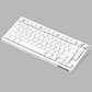 Teclado Gamer Royal Kludge R75 White Sw Brown - Miniatura 2