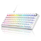 Teclado Gamer Royal Kludge R75 White Sw Brown - Miniatura 1