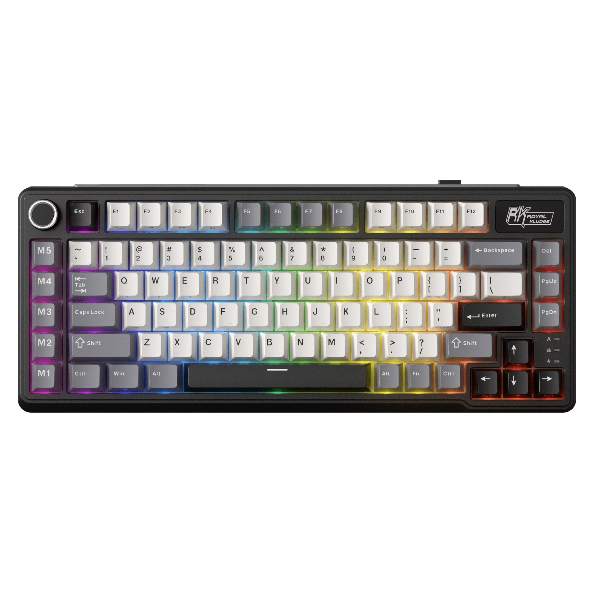Teclado Gamer Royal Kludge RK L75 Knight Black ESP 1