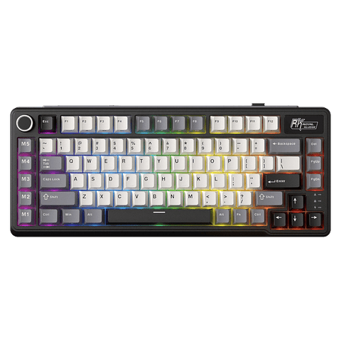 Teclado Gamer Royal Kludge RK L75 Knight Black ESP