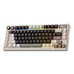 Teclado Gamer Royal Kludge RK L75 Mokka Grey - Miniatura 2