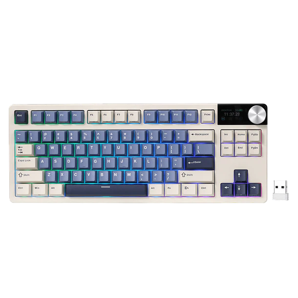 Teclado Gamer Royal Kludge RK-S85 Horizon Blue Tri-Mode 1