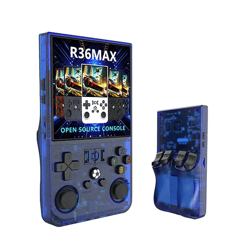 Consola Portatil R36 Max - Azul