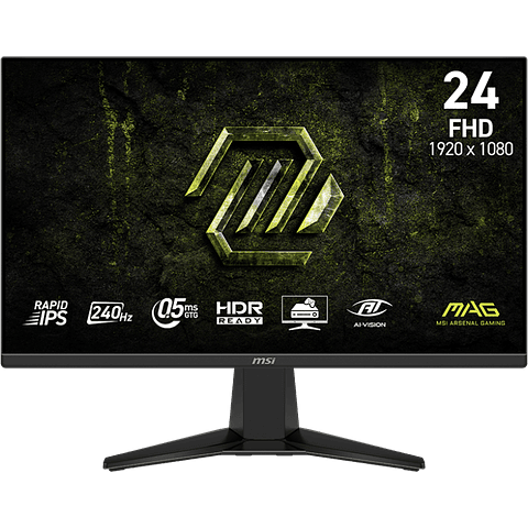 Monitor Gamer MSI MAG24F X24 240hz 0.5ms