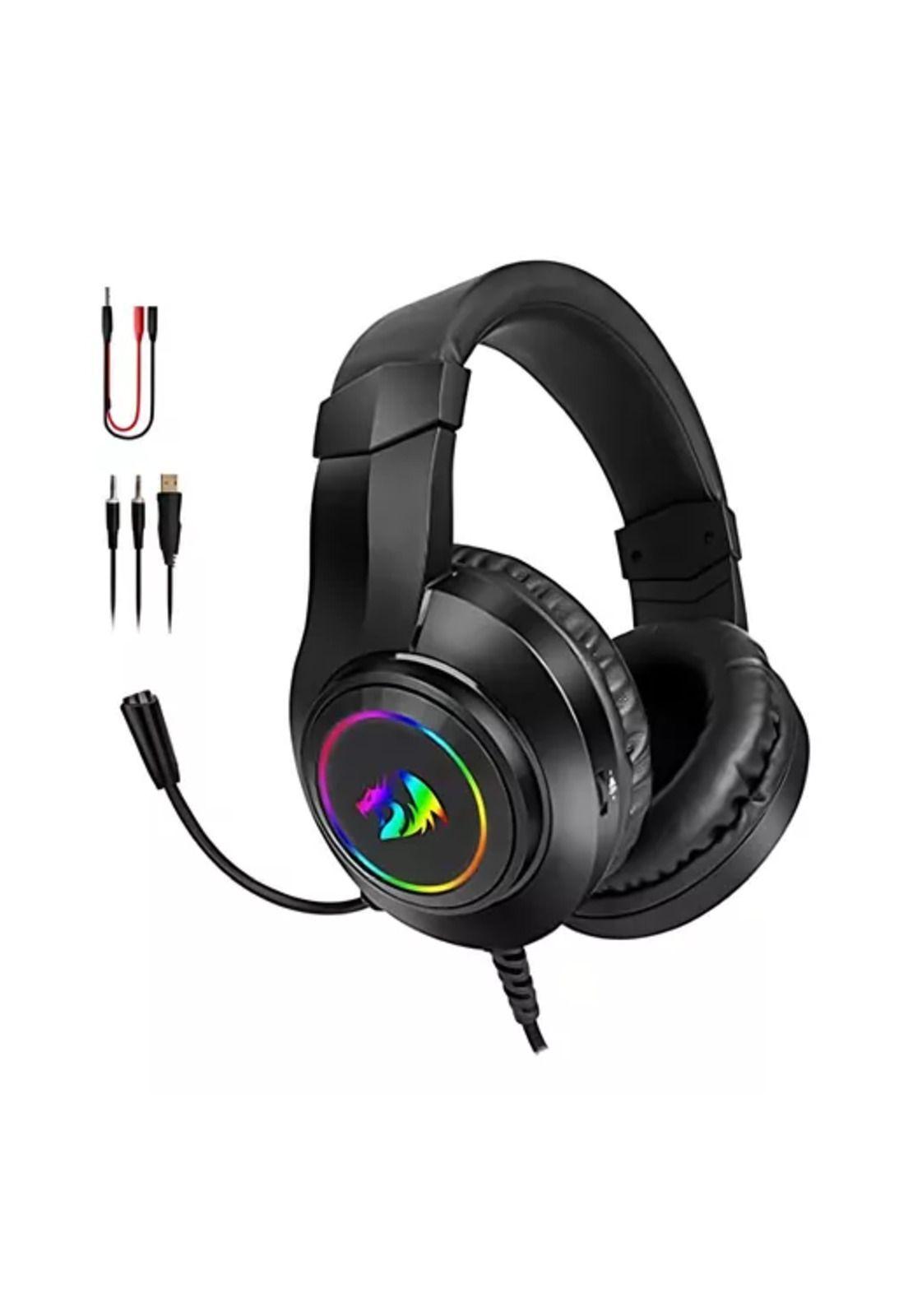 Audífono Gamer Redragon HYLAS Black 3