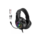 Audífono Gamer Redragon HYLAS Black 3