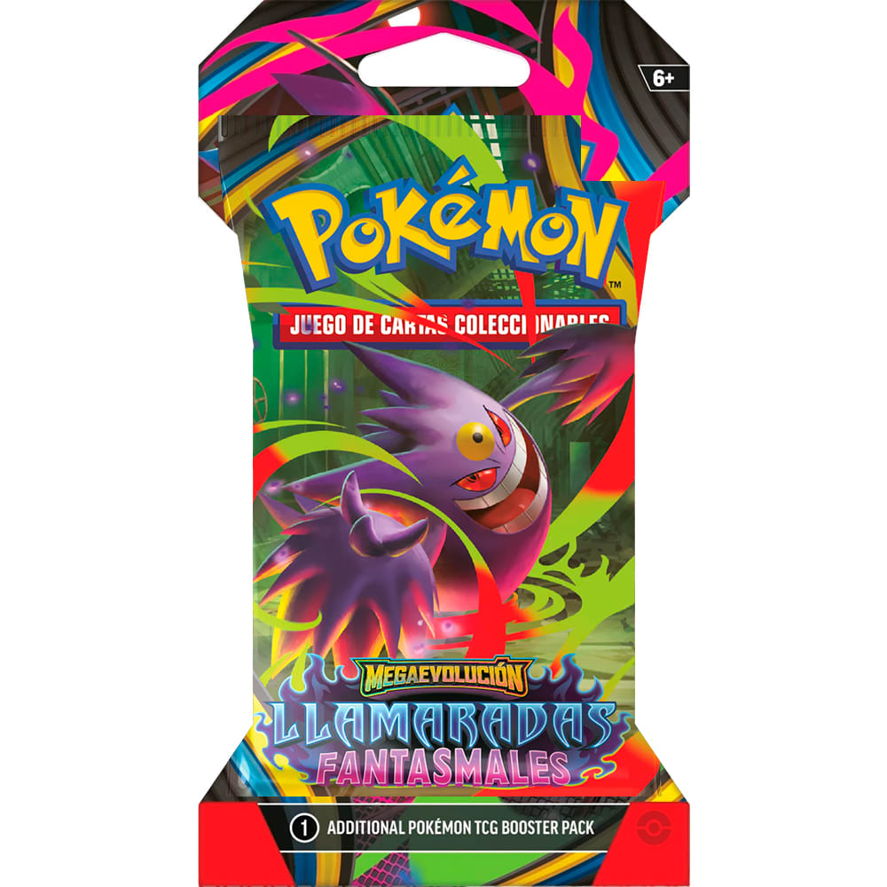 Llamaradas Fantasmales Sleeved Booster Español 1