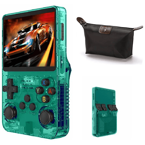 Consola Portátil R36S Arcade Variedades - Verde