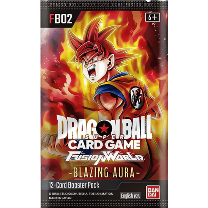 Cartas Dragon Ball Super FW Blazing Aura Booster 1