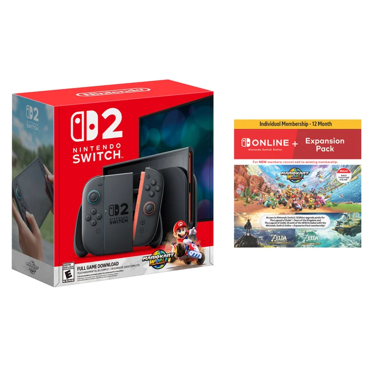 Consola Nintendo Switch 2 Mario Kart Bundle 2