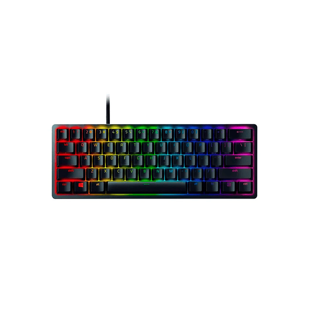 Teclado Gamer Razer HUNTSMAN Mini Black sw Purple Optico 1