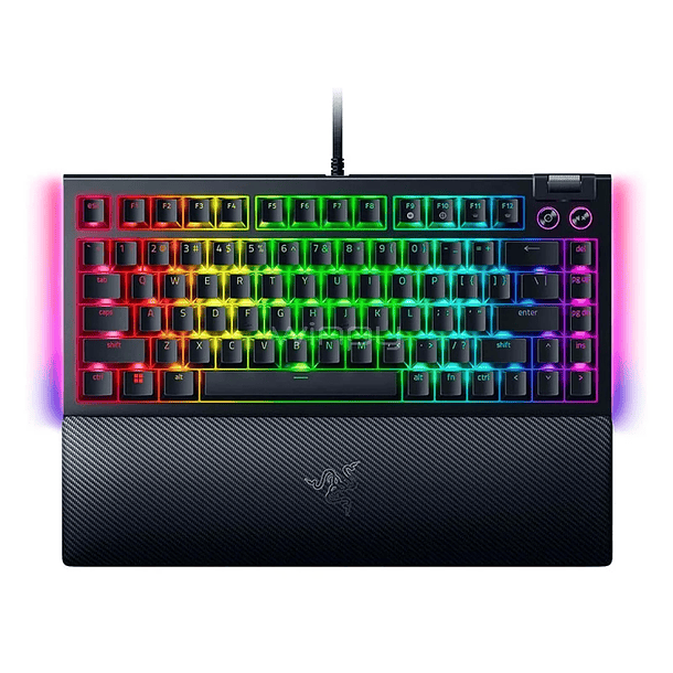Teclado Gamer Razer Blackwidow V4 Black 75% Sw Orange Ing 1