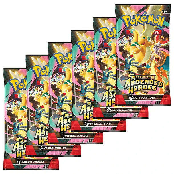 [PRE-VENTA] Cartas Pokémon Mega Evolution - Ascended Heroes Booster Bundle English 2