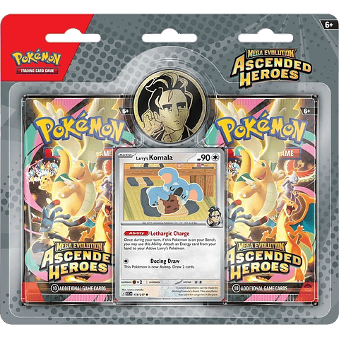 [PRE-VENTA] Cartas Pokémon Mega Evolution - Ascended Heroes Collection - Erika/Larry Español