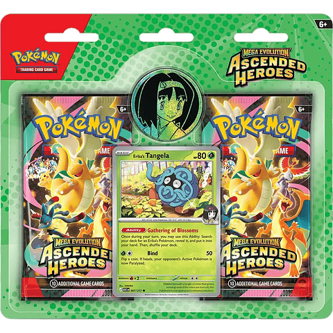 [PRE-VENTA] Cartas Pokémon Mega Evolution - Ascended Heroes Collection - Erika/Larry Español