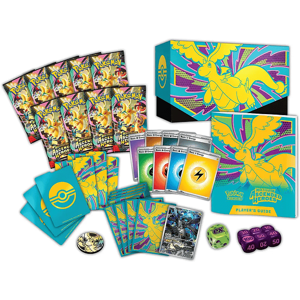 [PRE-VENTA] Cartas Pokémon Mega Evolution - Ascended Heroes Elite Trainer Box English 2