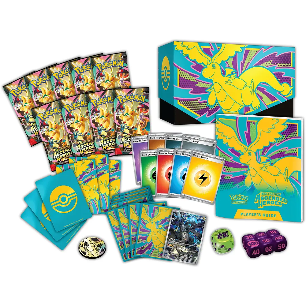 [PRE-VENTA] Cartas Pokémon Mega Evolution - Ascended Heroes Elite Trainer Box Español 2
