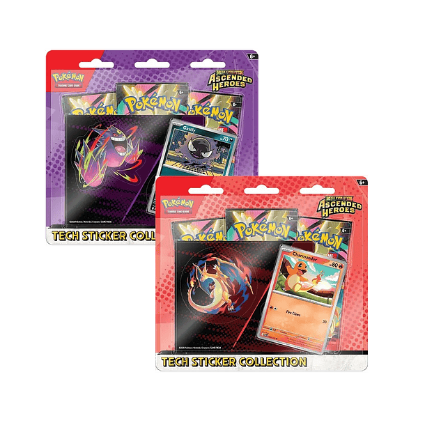 [PRE-VENTA] Cartas Pokémon Mega Evolution - Ascended Heroes Tech Sticker Collection English 3