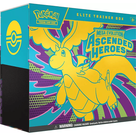 [PRE-VENTA] Cartas Pokémon Mega Evolution - Ascended Heroes Elite Trainer Box English