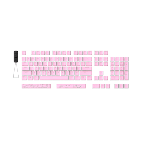 Accesorio HyperX Set Keycaps PBT Pink
