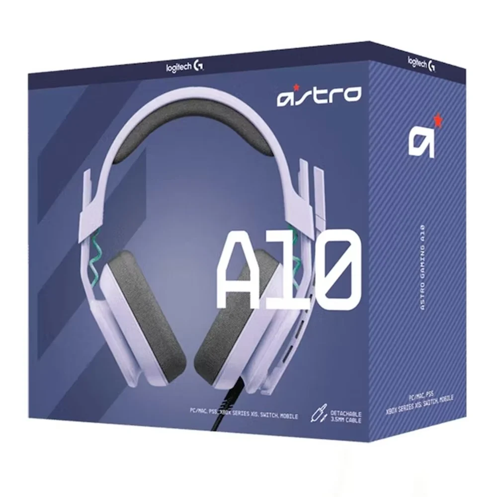 Audífono Gamer Logitech ASTRO A10 Gen2 Lila 2