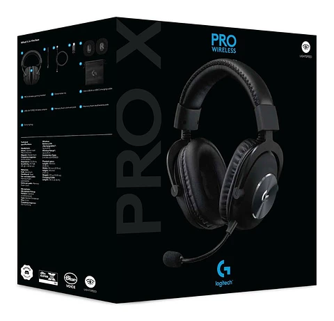 Audífono Gamer Logitech PRO X Lightspeed 2 Black