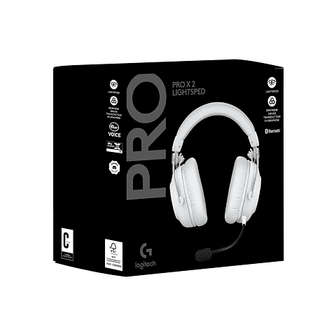 Audifono Gamer Logitech PRO X Lightspeed 2 White