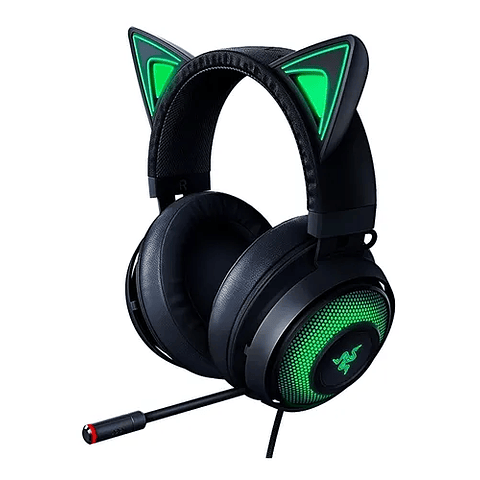 Audífono Gamer Razer Kraken Kitty Chroma Black