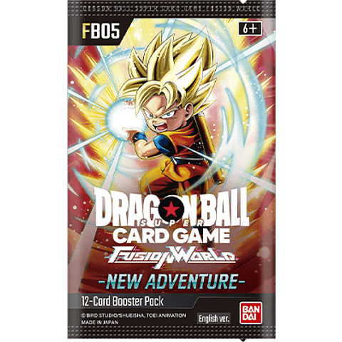 Cartas Dragon Ball Super FW New Adventure Booster