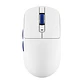 Mouse Gamer Royal Kludge M30 White Blue - Miniatura 1