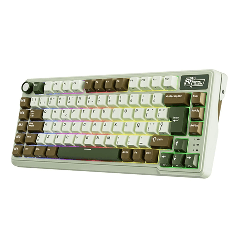 Teclado Gamer Royal Kludge L75 Palm Green 